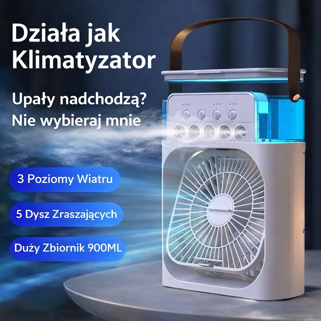 IceBreeze™ – Przenośny Mini Klimatyzator